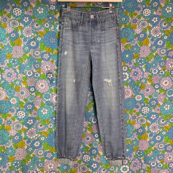 Rag And Bone Miramar Faux Jeans Knit Joggers Size:XS - Picture 2 of 15